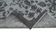 Hand-knotted rustic anatolian 1970s 190 cm x 277 cm grey rug