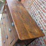 Oak chest of drawers