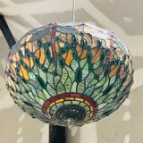 Tiffany Dragonfly green hanging ceiling lamp