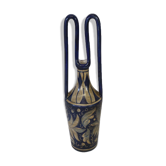 Vase, hand-painted vintage amphora, Gubbio.