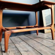 Vintage coffee table, antique Danish furniture