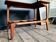 Vintage coffee table, antique Danish furniture