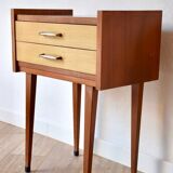 Scandinavian bedside table from the 60s