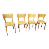 Set of 4 Thonet bistro chairs