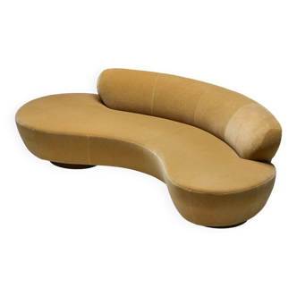 Canapé Serpentine de Vladimir Kagan pour Directional, États-Unis, années 1980