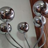 Floor lamp chrome design 20 th century