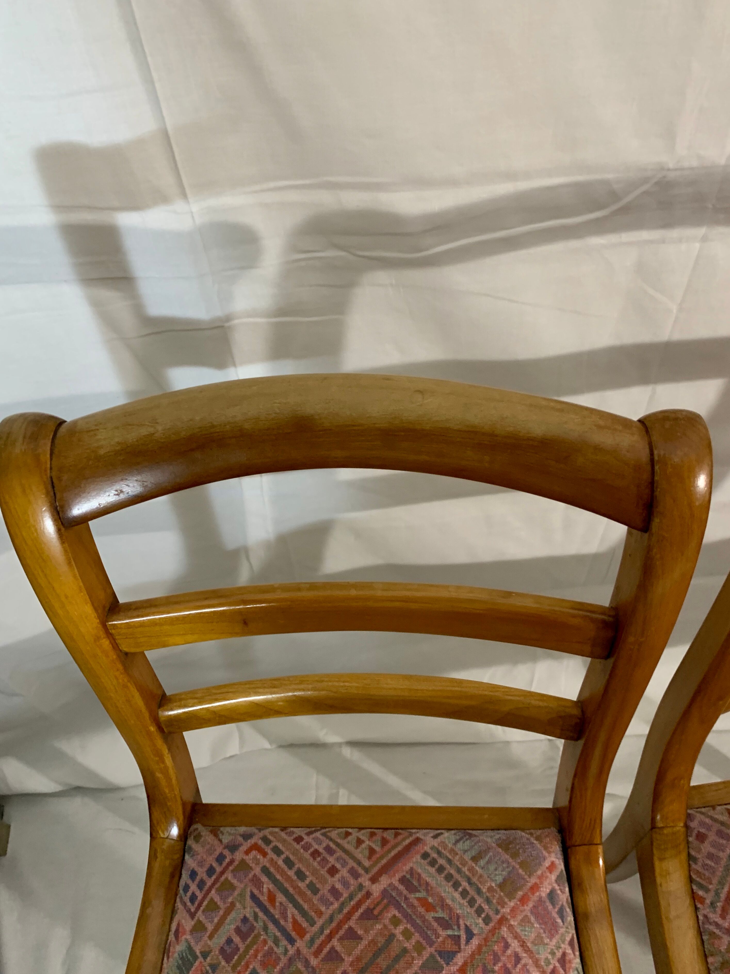 Louis Philippe chairs in cherry