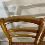 Louis Philippe chairs in cherry