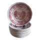 Burgenland pink soup plate series