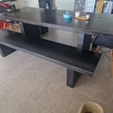 Table and bench Zeus signed by Massimiliano Fuksas.