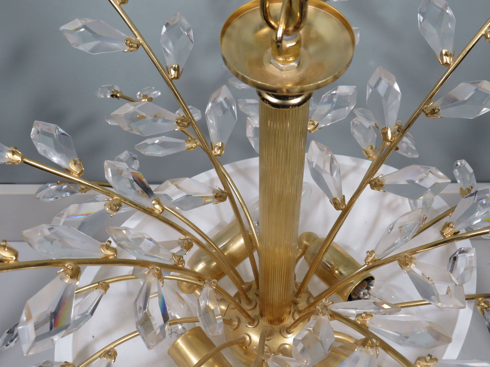 Hollywood Regency style vintage chandelier