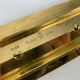 Scandinavian brass candle holder, vintage, Pierre Forsell for Skultuna, 1960