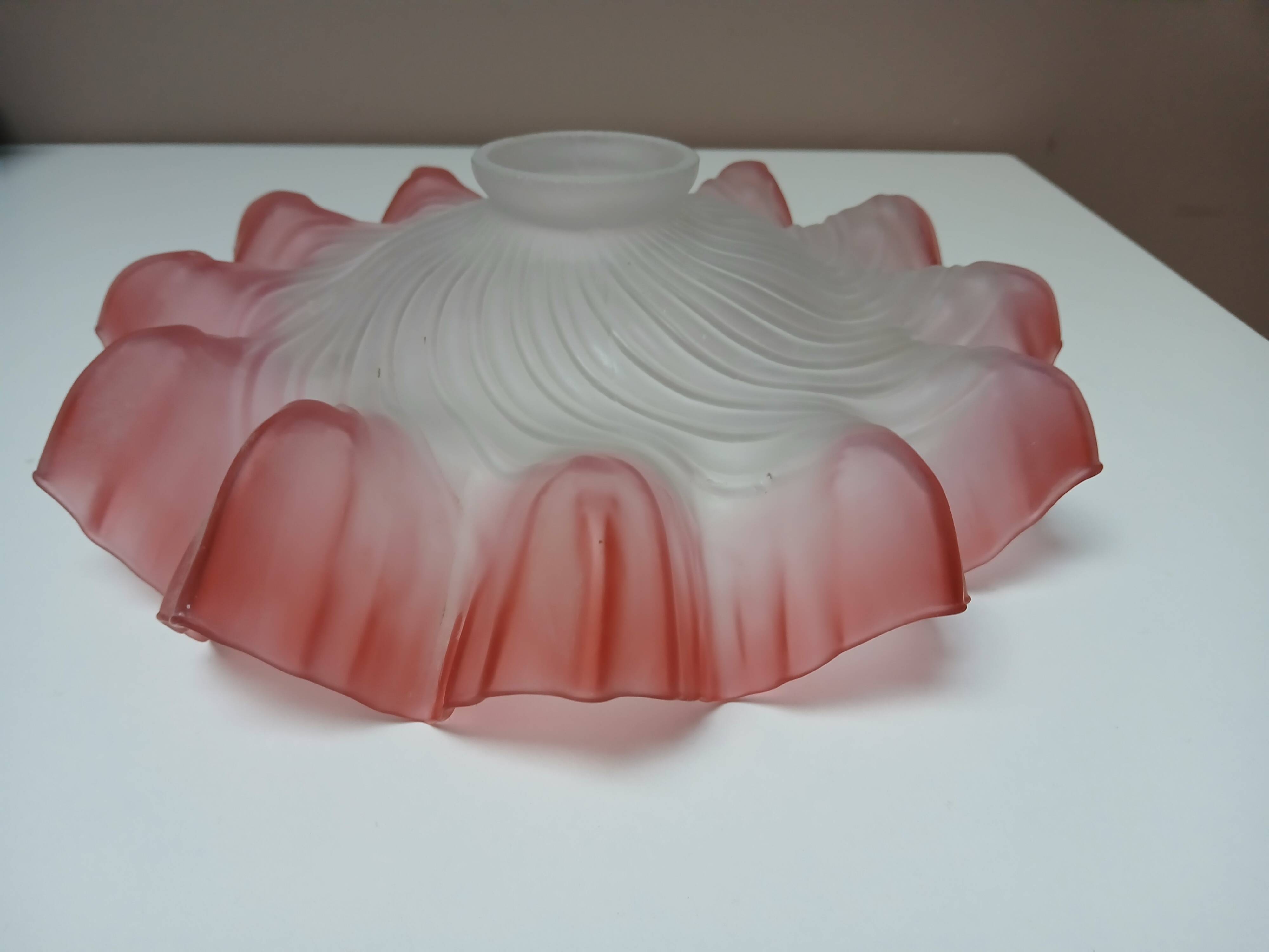 Vintage glass lampshade