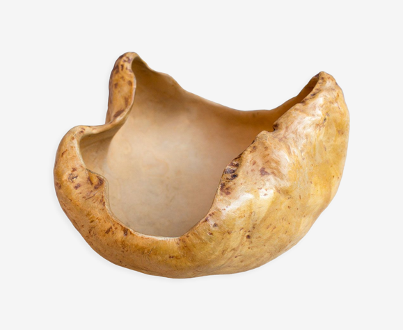 Old wooden bowl from Sweden Lapland 13 cm