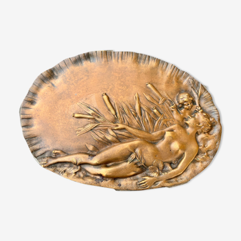Bronze dish signed Vernier