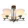 Large Original Bauhaus Art Deco Chandelier, 1930s / Functionalism