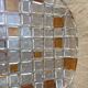Round crystal dish
