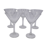 Lot of 5 glasses to cocktail