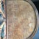 60s rattan bedside table