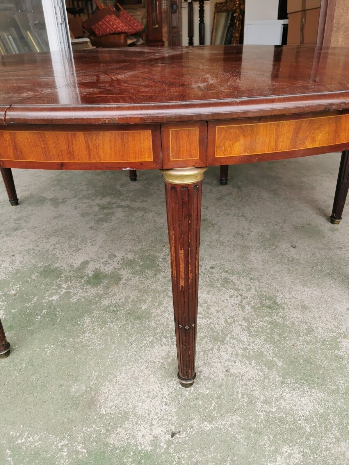 Rack rack table joseph fitter system style louis xvi