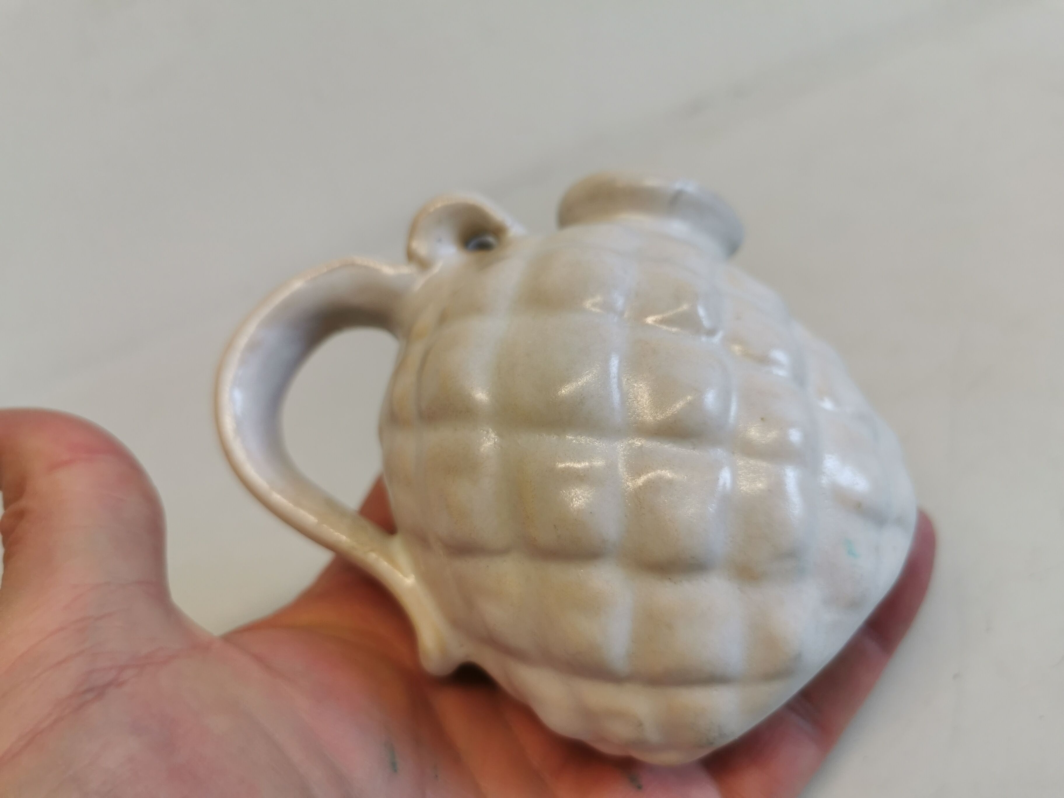 Pineapple jug designed by Danish Michael Andersen Bornholm.