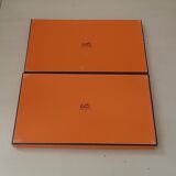 Hermes centerpiece and napkin