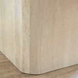 Table basse en travertin