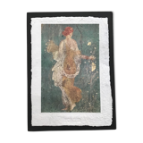 "The flora" fresco of Pompeii (reproduction)