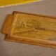French Tray With Landscape From The 1950s