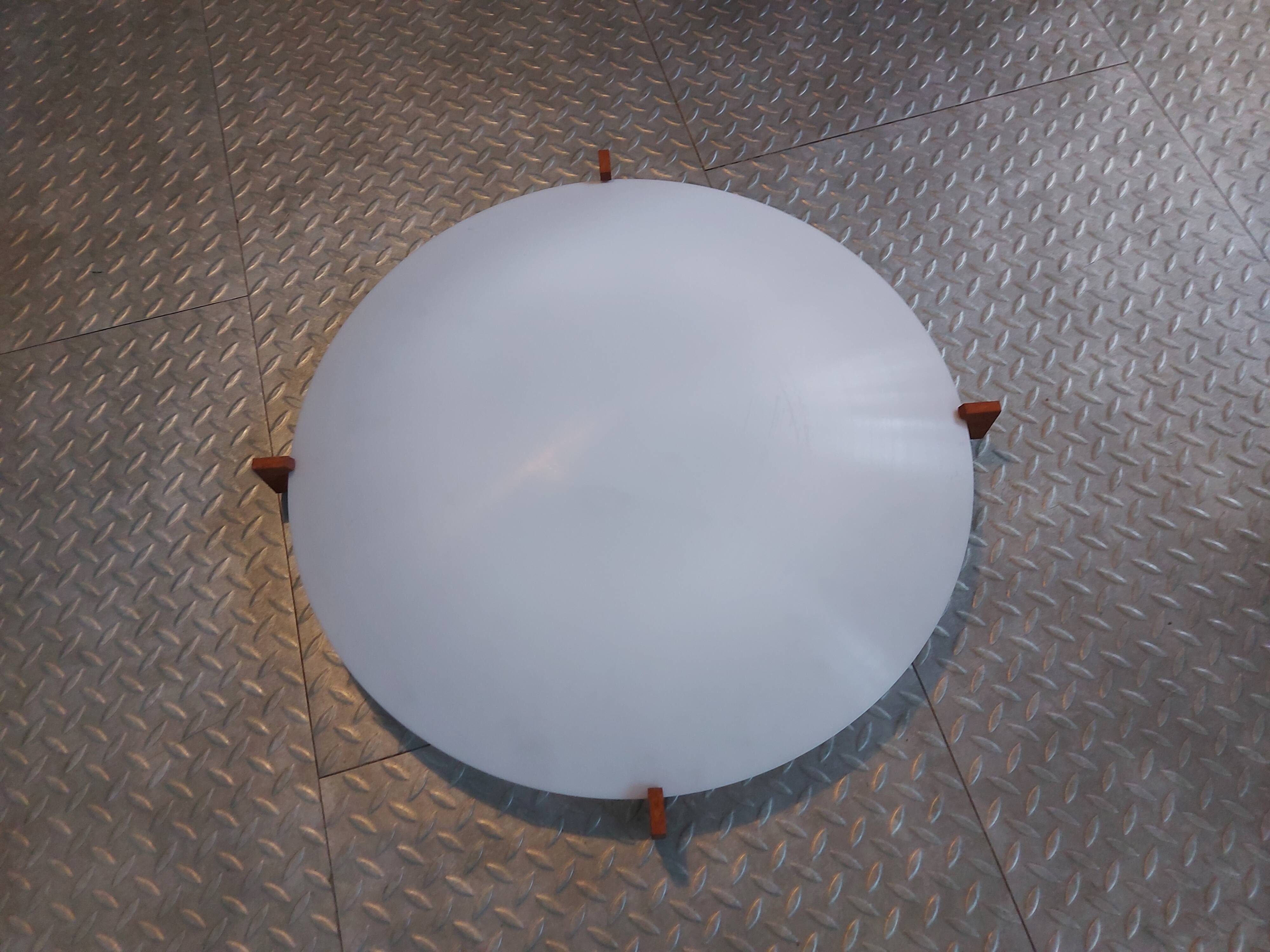 Plafonnier, lustre design Scandinave Osten Kristiansson pour Luxus