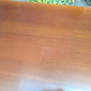 Vintage Desk Table in Wood and Chromed Metal by Gianno Moscatelli for Formanova, 1960s