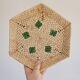 Duo raffia baskets