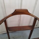 Wooden valet on wheels