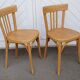 Paire de chaises bistrot Baumann