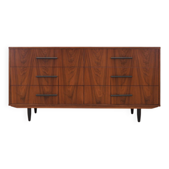 Walnut chest of drawers, Scandinavian design