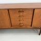 Vintage dressoir van G-Plan design Victor Wilkins uit de "Brasilia"