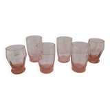 Set de verres à eau 50's