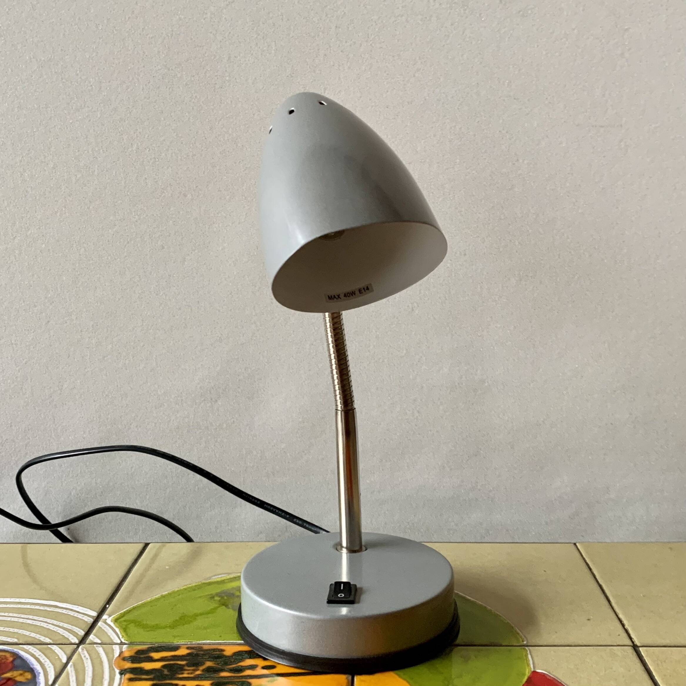 Boxford vintage metal desk lamp - made in Holland