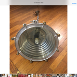 Lot de 2 suspensions industrielles