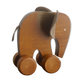Wooden elephant toy