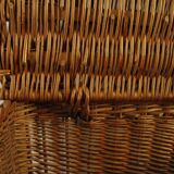 Wicker toy chest