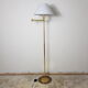 Vintage lamppost reader in gold steel publisher SCE