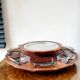 Plateau tournant Lazy Susan, design scandinave des années 60