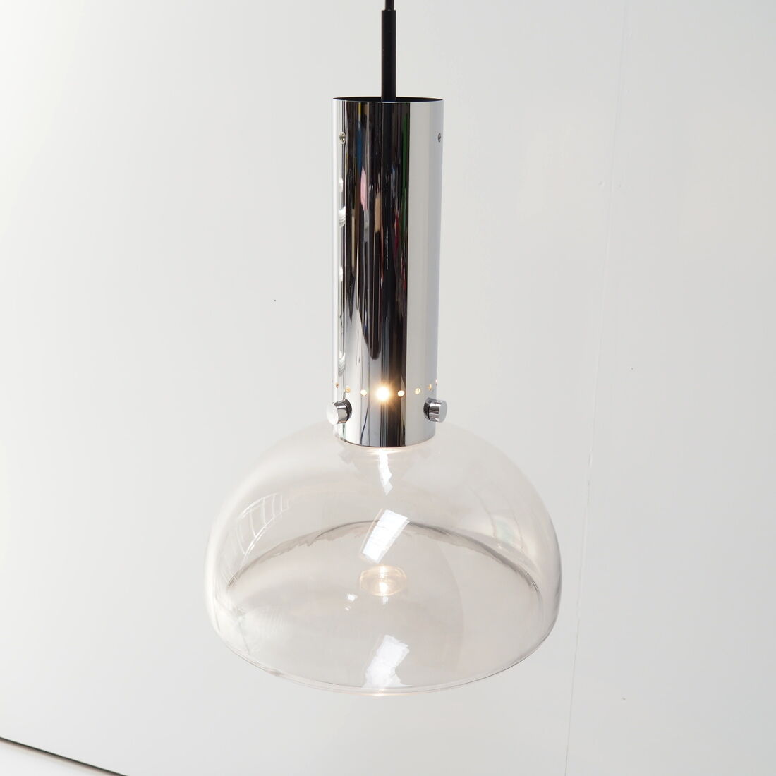 Bauhaus styled pendant by Herbert Proft for Glashütte Limburg