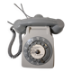Vintage S63 Gray Rotary Dial Ptt Telephone