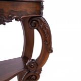 Rosewood console, France, circa 1890. After renovation.