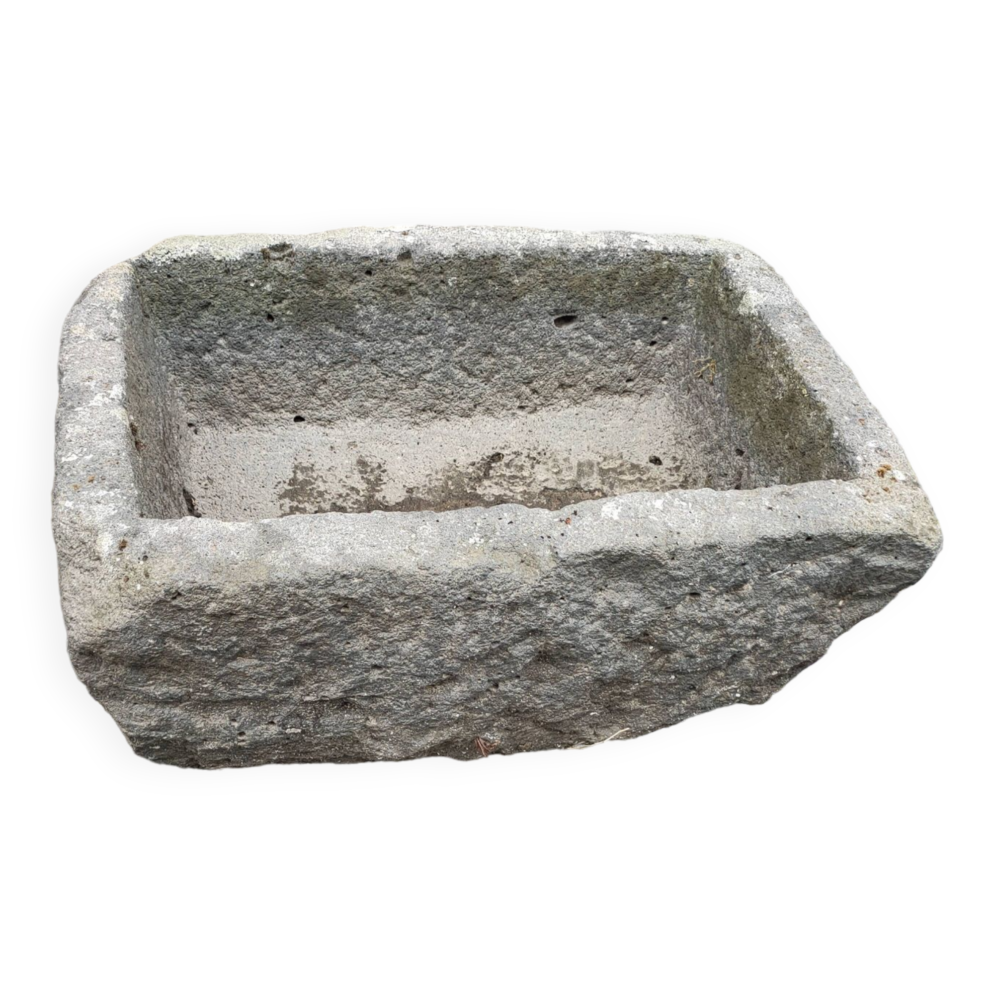 Blue stone tray cut 19th century