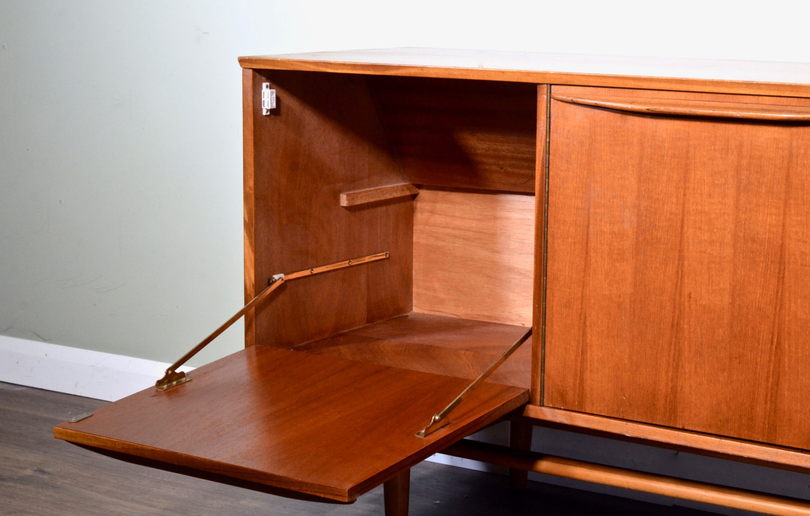 Midcentury sideboard in teak by Morris of Glasgow