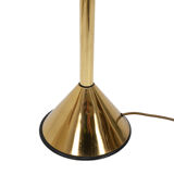 Lampadaire en laiton vintage 1974