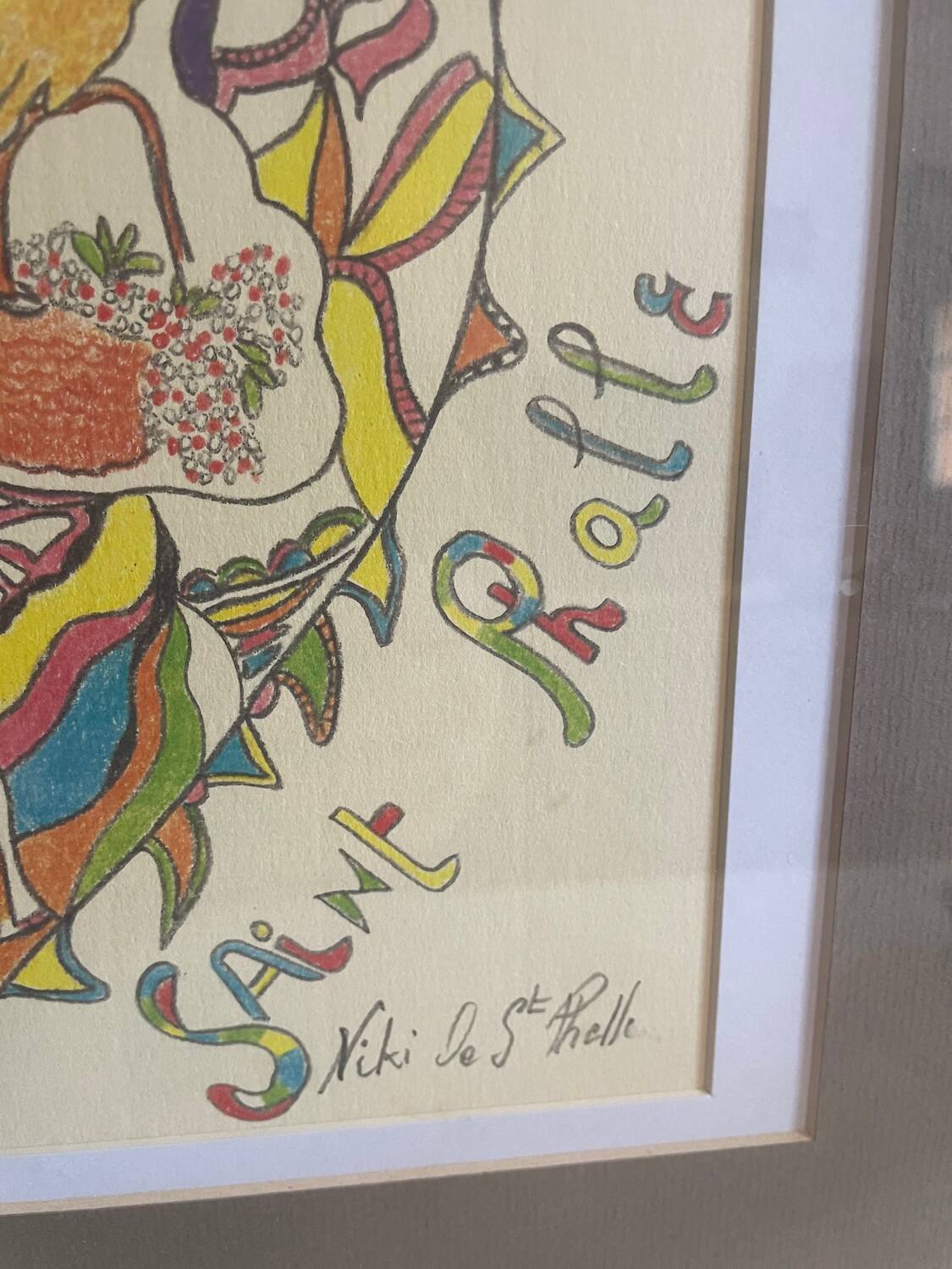 Lithograph Niki de Saint Phalle